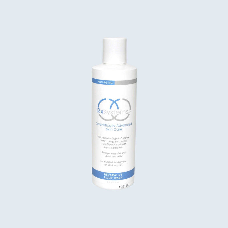 RX Systems PF Reparative Body Wash |  Keratosis Pilaris Cleanser Body Wash