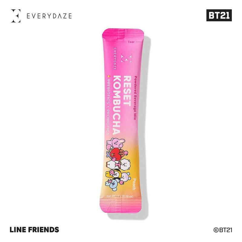 Masksheets BT21 RESET KOMBUCHA- Peach Health