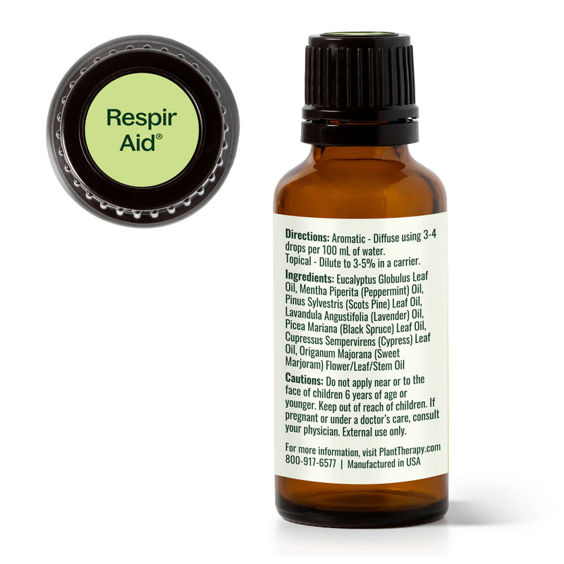 Plant Therapy Respir Aid Essential Oil Blend Essential Oil