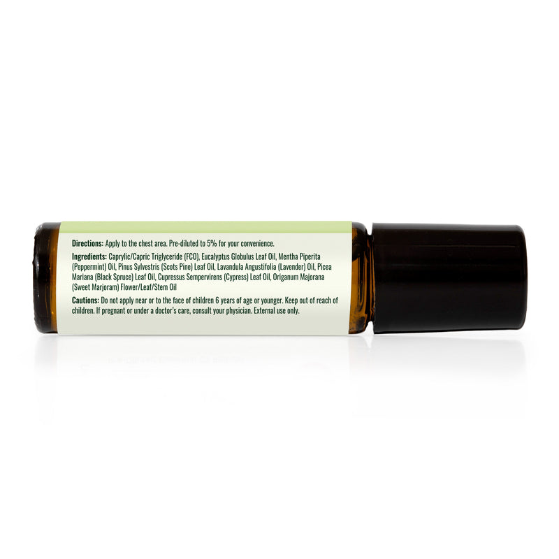 Plant Therapy Respir Aid Essential Oil Blend Pre-Diluted Roll-On Essential Oil