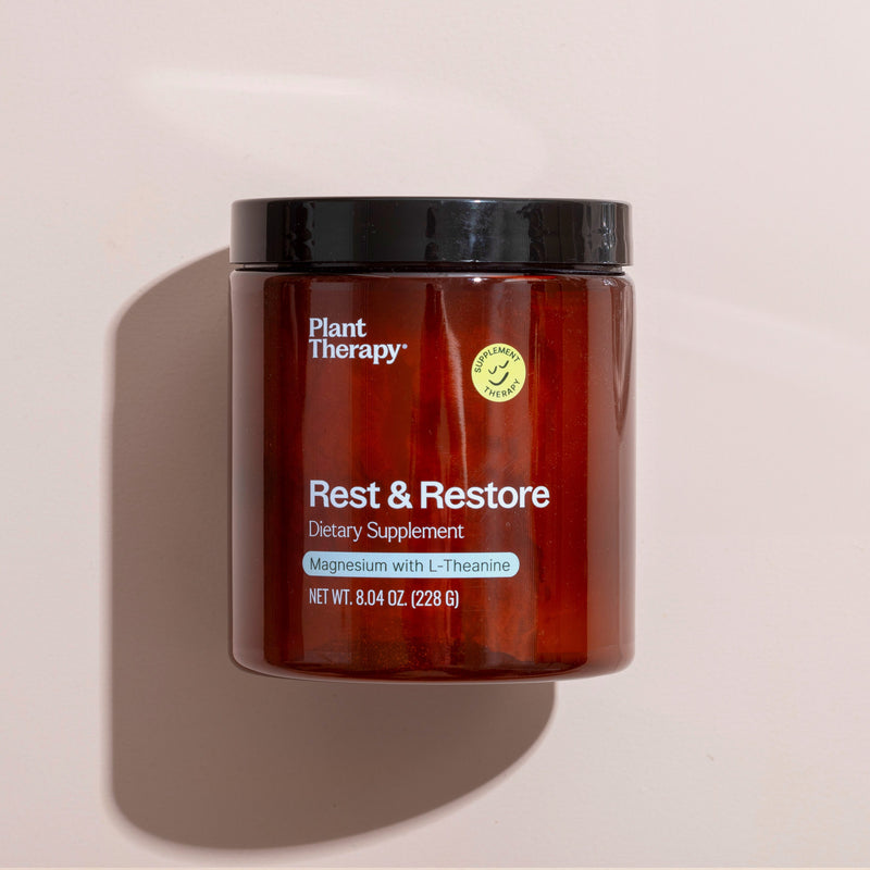 Plant Therapy Rest & Restore Magnesium Powder Supplement