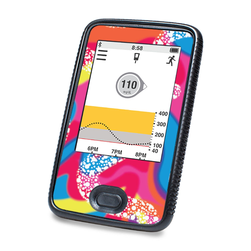 Peelz Retro Malibu DEXCOM G6 Touchscreen Receiver Peelz/Stickers
