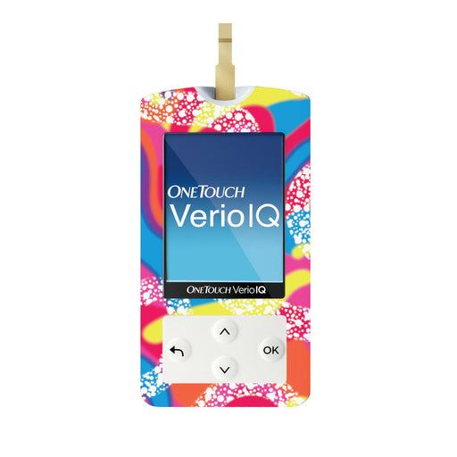 Peelz Retro Malibu for OneTouch Verio IQ Glucometer Peelz/Stickers