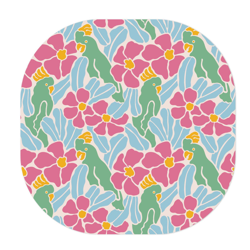 Peelz Retro Parrots Overpatch Tape - Pump Peelz Patch Medical Tape