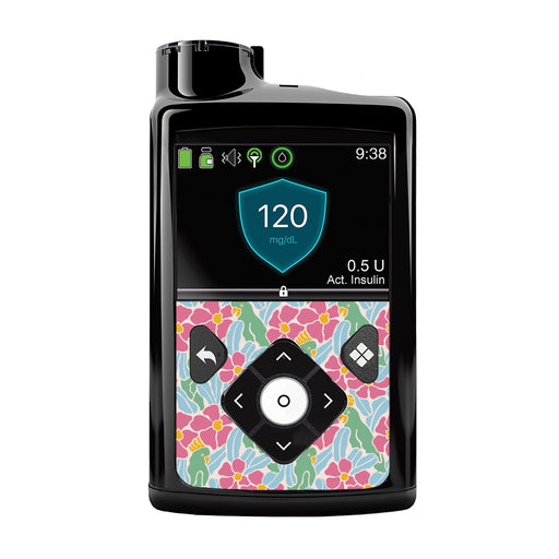 Peelz Retro Parrots for Medtronic MiniMed 770G & 780G Peelz/Stickers