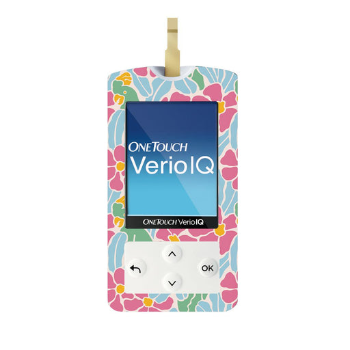 Peelz Retro Parrots for OneTouch Verio IQ Glucometer Peelz/Stickers
