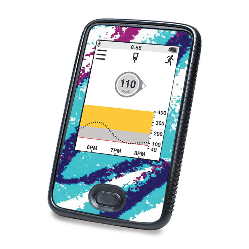 Peelz Retro Quench DEXCOM G6 Touchscreen Receiver Peelz/Stickers