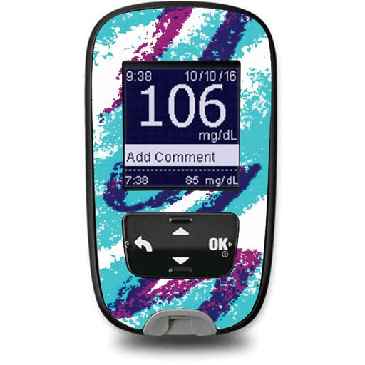 Peelz Retro Quench Sticker for the Accu-Chek Guide Glucometer Peelz/Stickers