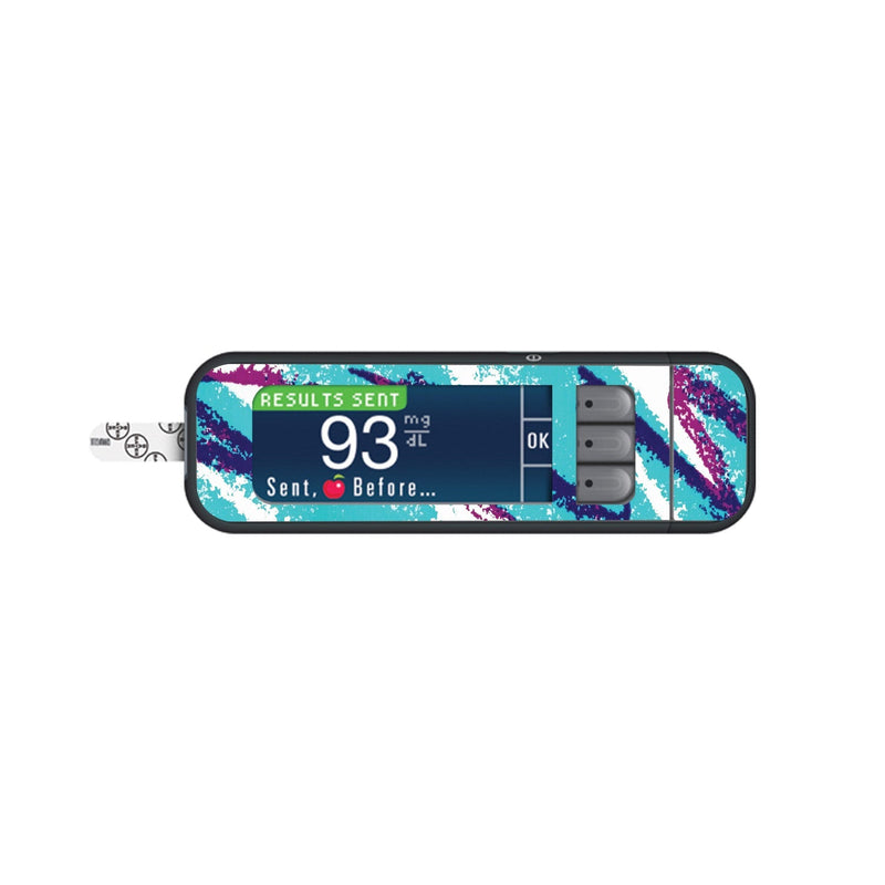 Peelz Retro Quench for Bayer Contour Next Glucometer Peelz/Stickers