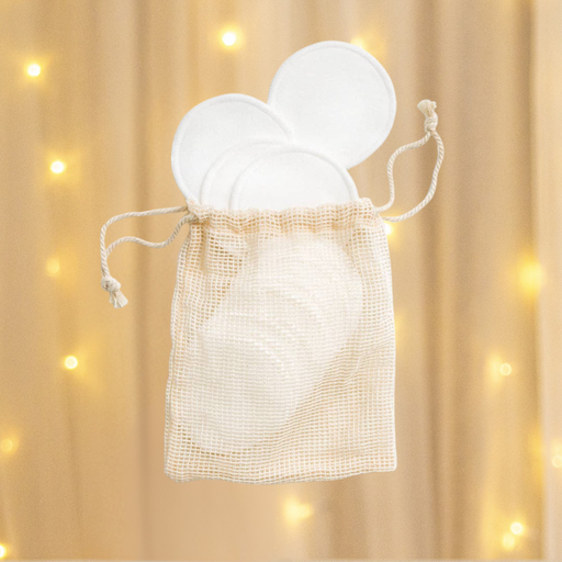 Champagne Apothecary 15 Reusable Cotton Makeup Remover Pads