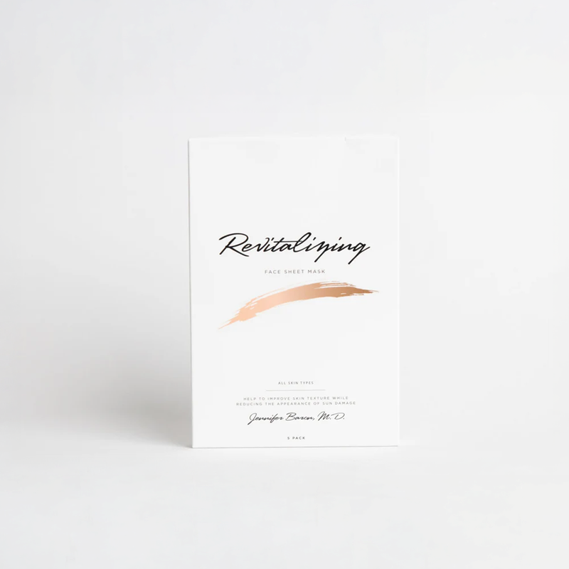 Dr. Baron Shop Revitalizing Face Sheet Mask Box of 5 Face Sheet Mask
