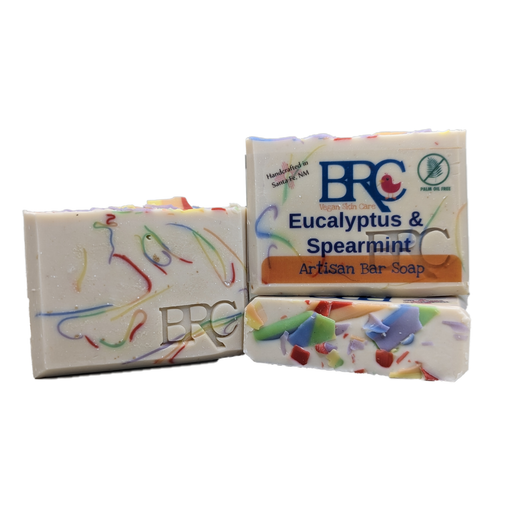 By Robin Creations Confetti! Spearmint & Eucalyptus Natural Artisan Bar Soap Bar Soap