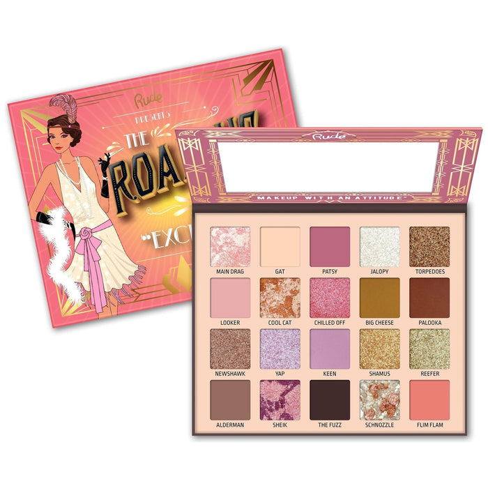 Rude Cosmetics - Rude Cosmetics - The Roaring 20's Eyeshadow Palette - Excessive