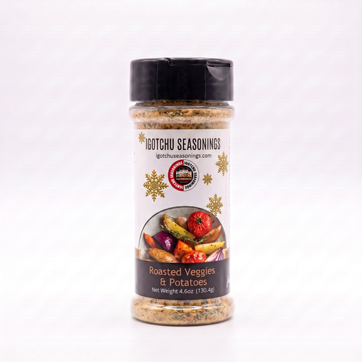 Igotchu Seasonings Roasted Veggie 5.5 oz  Holiday Limited Edition White Smoke