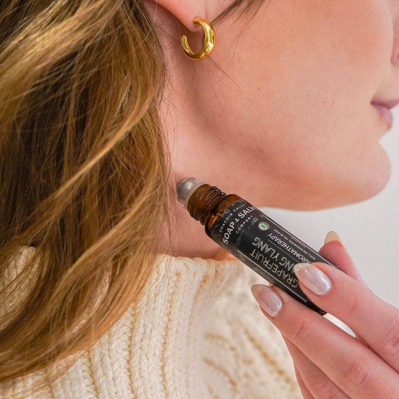 Chagrin Valley Soap & Salve Roll On: Cedar Rose Roll On