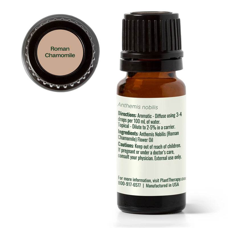 Plant Therapy Roman Chamomile Essential Oil Essential Oil White Smoke 5 mL,10 mL,30 mL