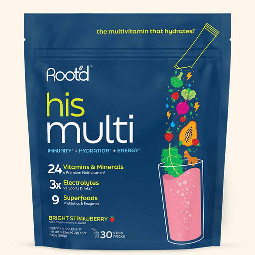 Root'd Advanced Daily Nutrition - Formulated for Men Electrolytes