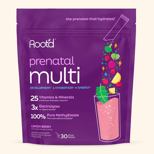 Root'd Essential Prenatal Nutrition + Electrolytes Prenatal