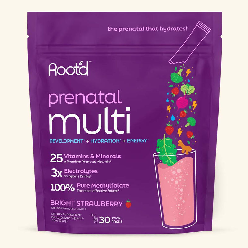 Root'd Essential Prenatal Nutrition + Electrolytes Prenatal