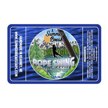 Summer Break Soaps Rope Swing Aftershave 4oz