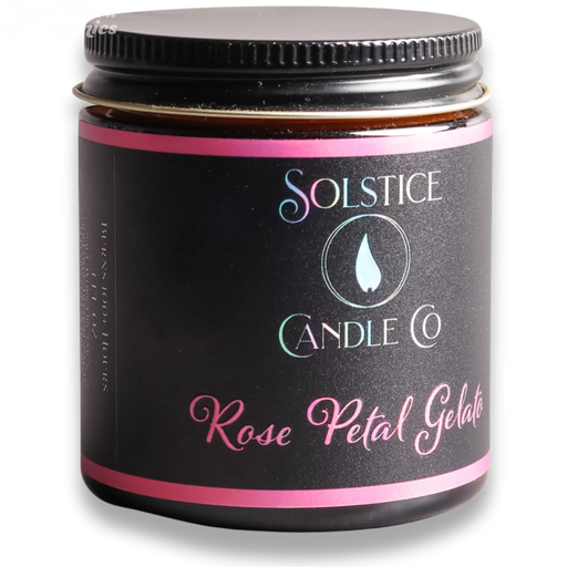 SageWork Organics Rose Petal Gelato Candle Scented Candles