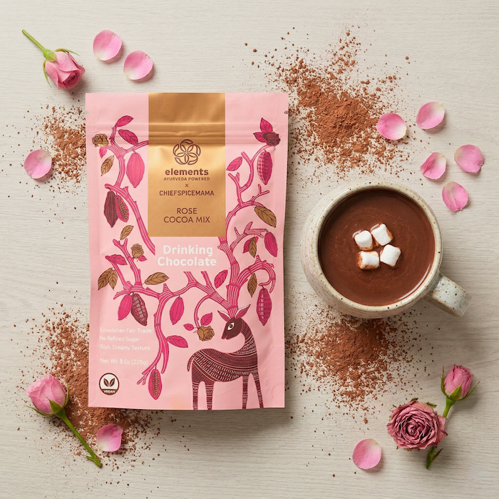 Elements Truffles Rose Hot Chocolate Hot Chocolates