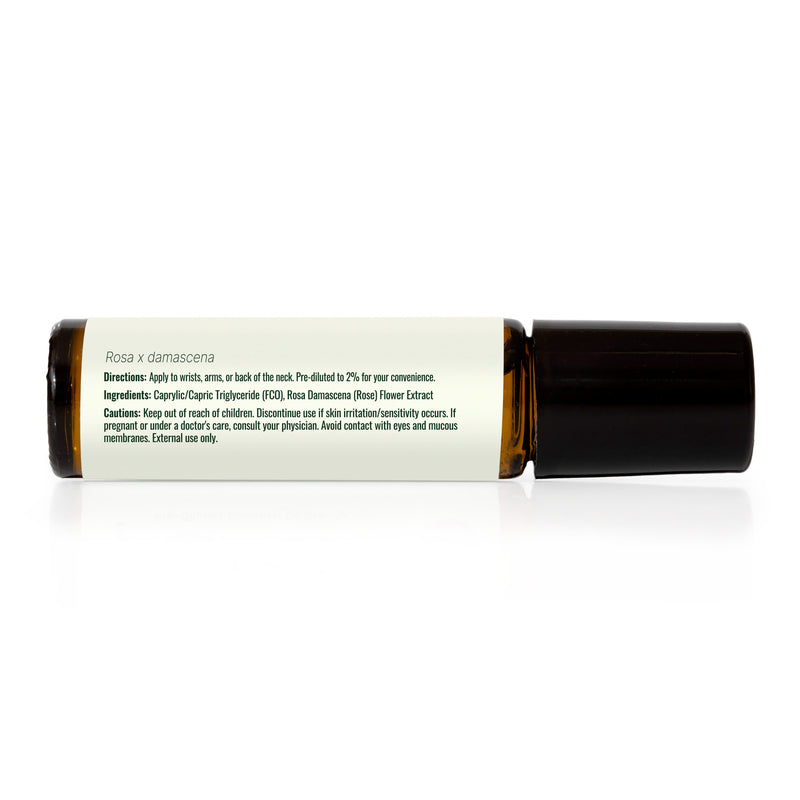 Plant Therapy Rose Absolute Pre-Diluted Roll-On Essential Oil Black 10 mL