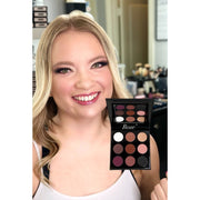 Sydoni Skincare and Beauty SYDONI ROSE' EYESHADOW PALETTE | Pink & Burgundy Matte Shades with Shimmer Highlights Eyeshadow Palette