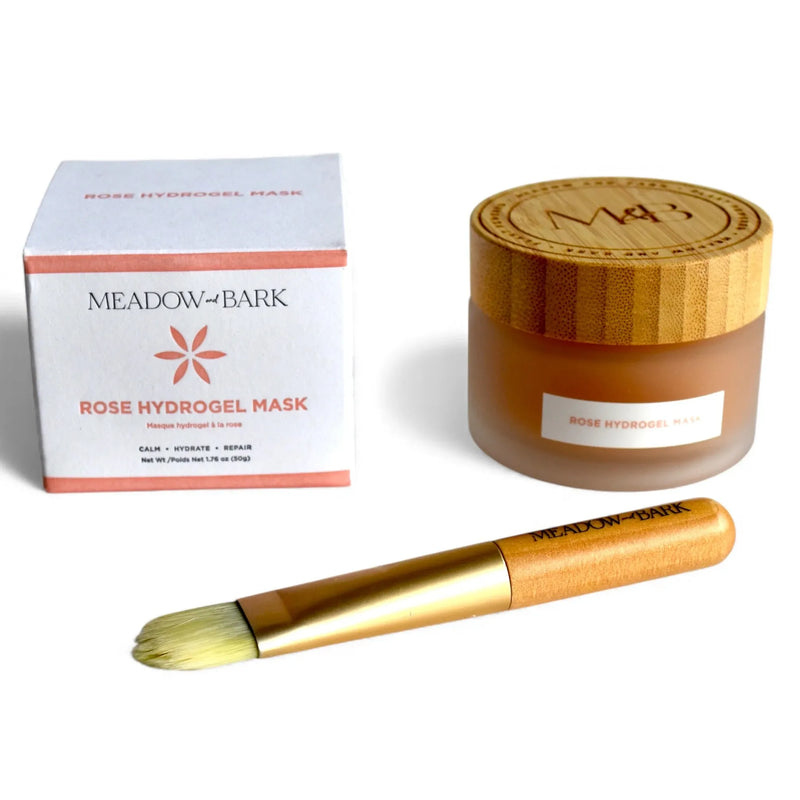 Meadow and Bark Rose Hydrogel Mask