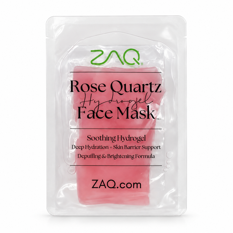 ZAQ Skin & Body Rose Quartz Luxurious Hydrogel Face Mask Face Mask Lavender 1 Pk (1 Single-use treatments)