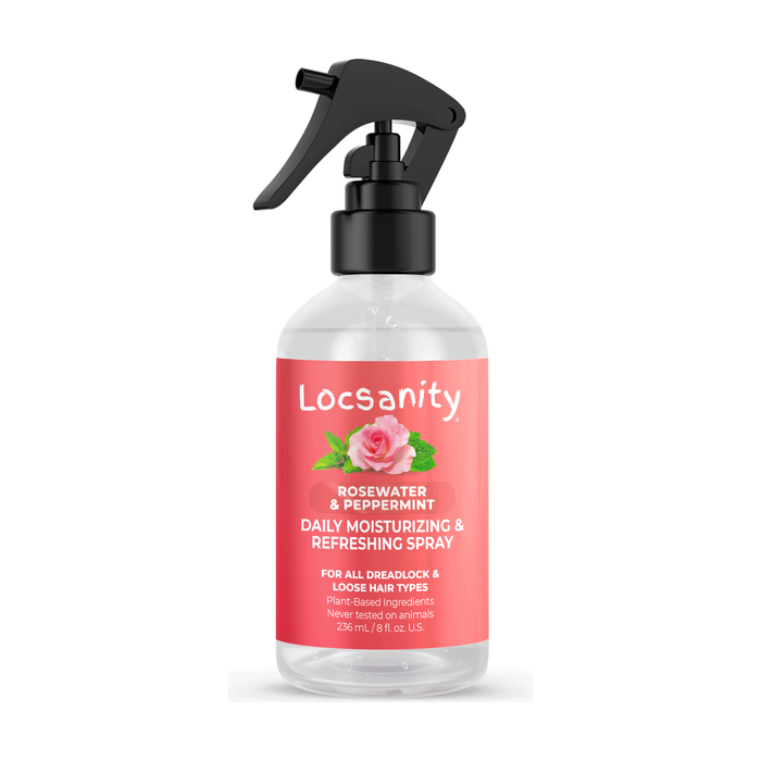 Locsanity Rosewater And Peppermint Daily Moisturizing/Refreshing Spray