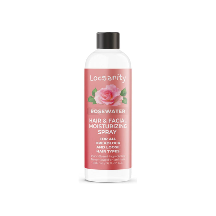 Locsanity Rosewater Hair And Facial Daily Moisturizing/Refreshing Spray