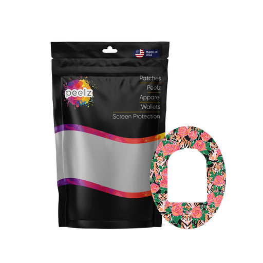 Peelz Rosey Tigers Pod Patch Tape - Pump Peelz Peelz/Stickers