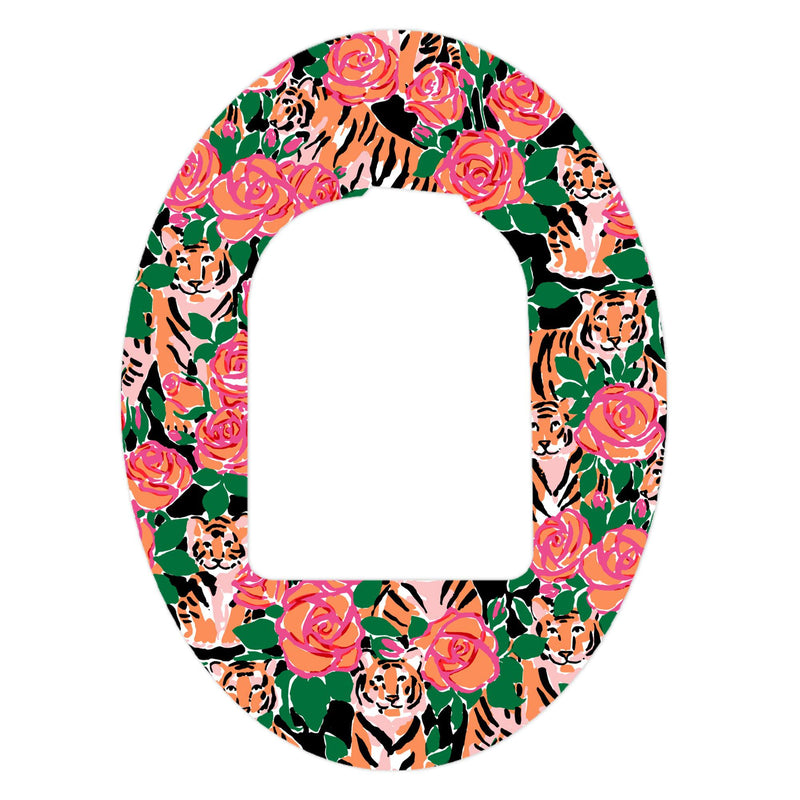Peelz Rosey Tigers Pod Patch Tape - Pump Peelz Peelz/Stickers