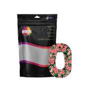 Peelz Rosey Tigers Dexcom G6 Patch Tape - Pump Peelz Patch Medical Tape