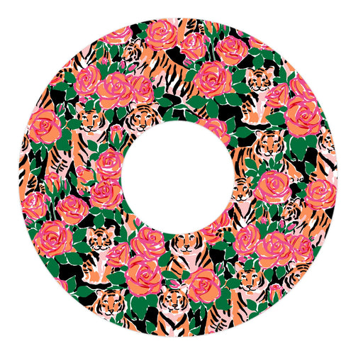 Peelz Rosey Tigers Tape Designed for the FreeStyle Libre 3 Plus & Lingo Peelz/Stickers