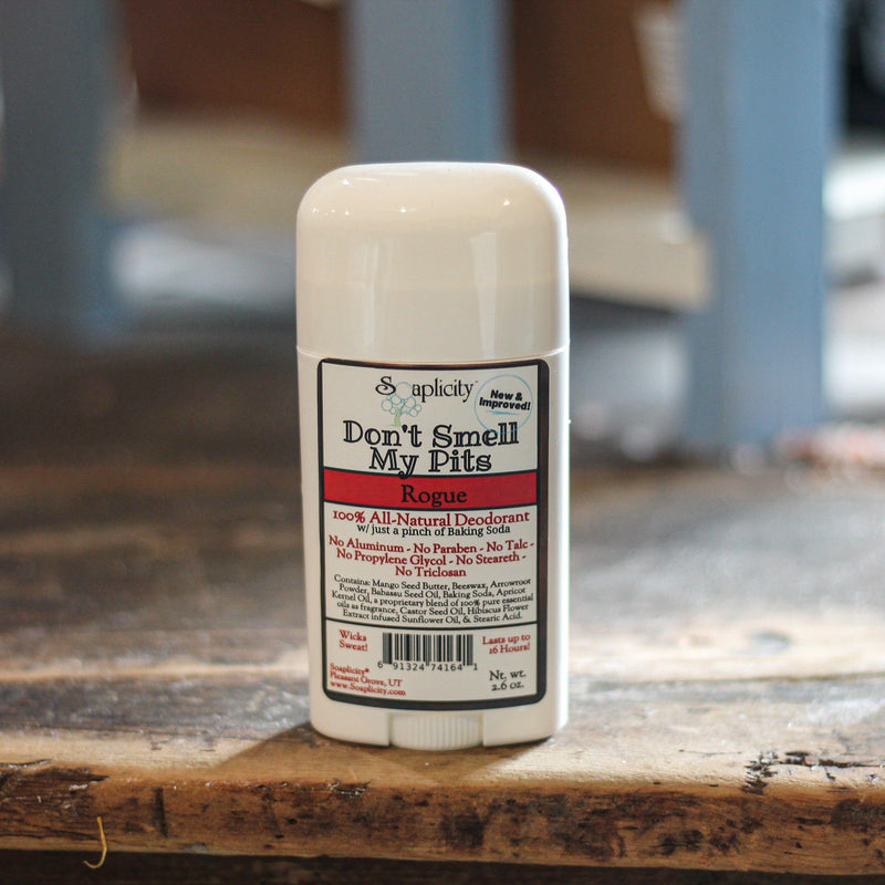 Soaplicity Don't Smell My Pits Natural Deodorant - Rogue Deodorants