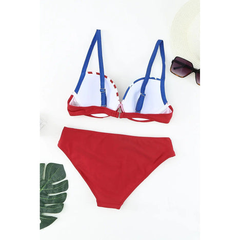 Ruched Bikini Set