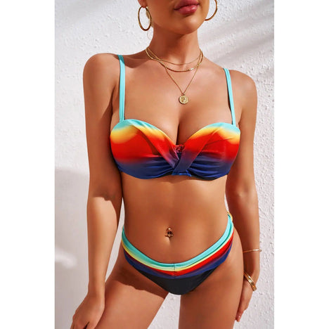 Ruched Bikini Set