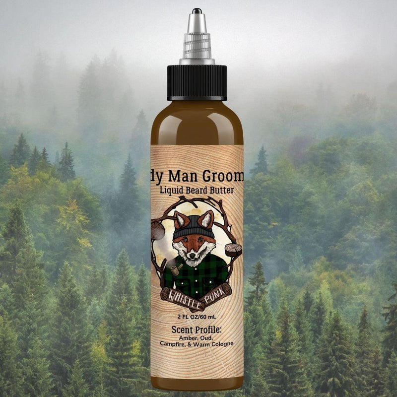 Ruddy Man Grooming Co. Whistle Punk-A Deep-Forest Oud Liquid Beard Butter PHYSICAL