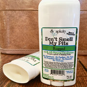 Soaplicity Don't Smell My Pits Natural Deodorant - Rugged Deodorants