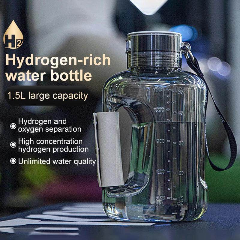 SmartPursue™ Portable Hydrogen Water Bottle 1.5L Rich Molecular Hydrogen Water Bottle