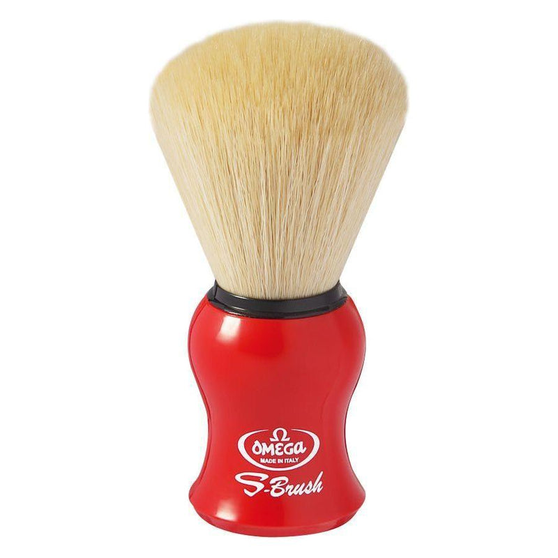 Omega Omega Brush Synthetic Fiber Shaving Brush #10065 (Assorted Colors) Shaving Brush