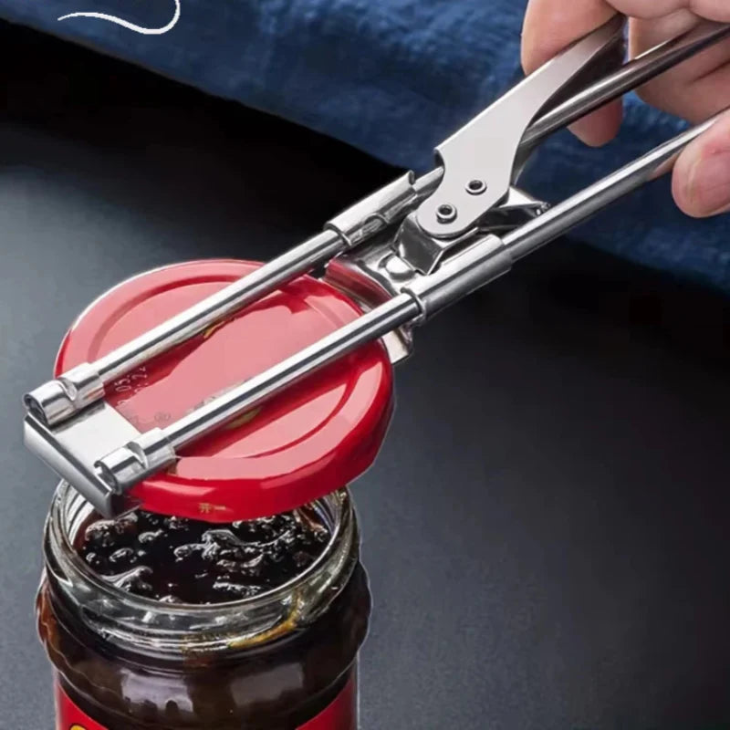 SmartPursue™ Adjustable Stainless Steel Jar & Bottle Opener Can Opener