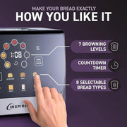 SmartPursue™ Touch Screen Smart Toaster Toaster
