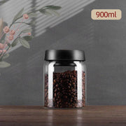 SmartPursue™ Vacuum Sealed Jug Coffee Beans Airtight Canister Kitchen Utensils