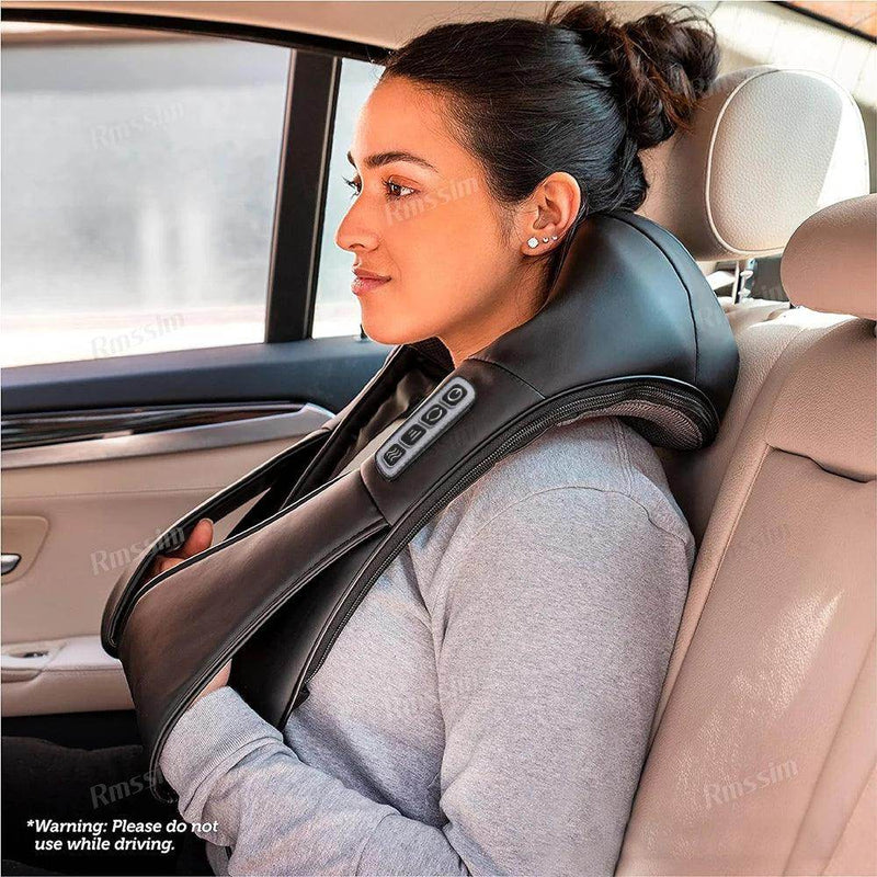 SmartPursue™ Heated Shiatsu Back and Neck Massager Massagers