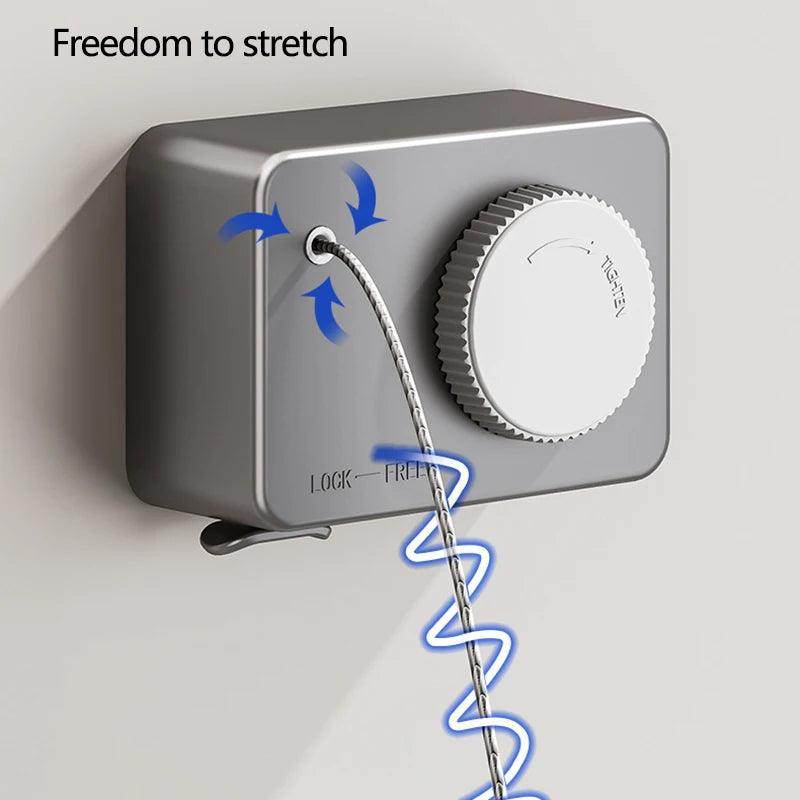 SmartPursue™ Invisible Retractable Clothesline Home Tools
