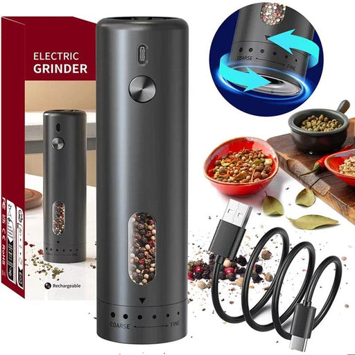 SmartPursue™ Rechargeable Electric Pepper Grinder Spice Grinders