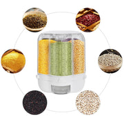 SmartPursue™ 6-Grid Rotating Food Dispenser Food Dispensers